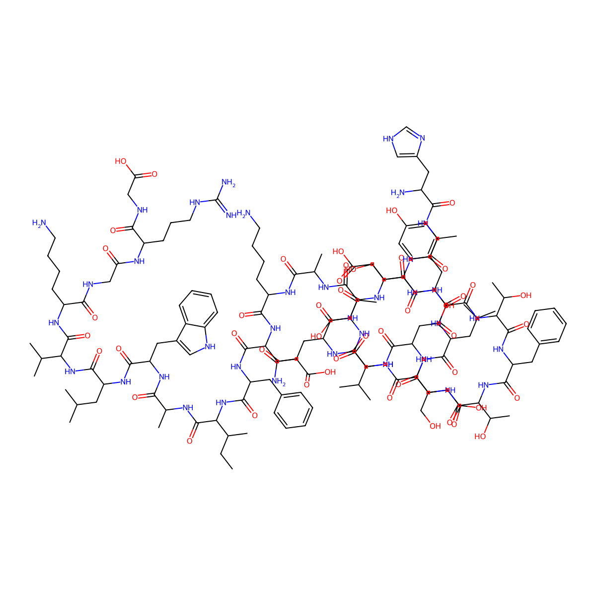 Glucagon-like peptide 1 (7-37) molecular structure, CAS 106612-94-6