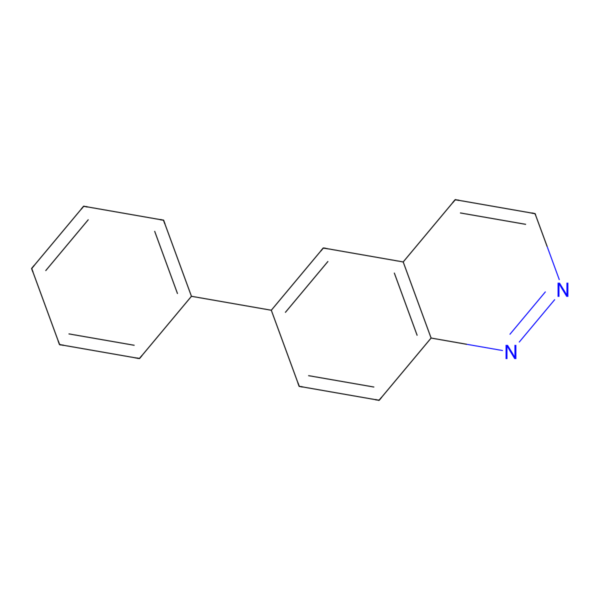 6-Phenylcinnoline molecular structure, CAS 106652-55-5