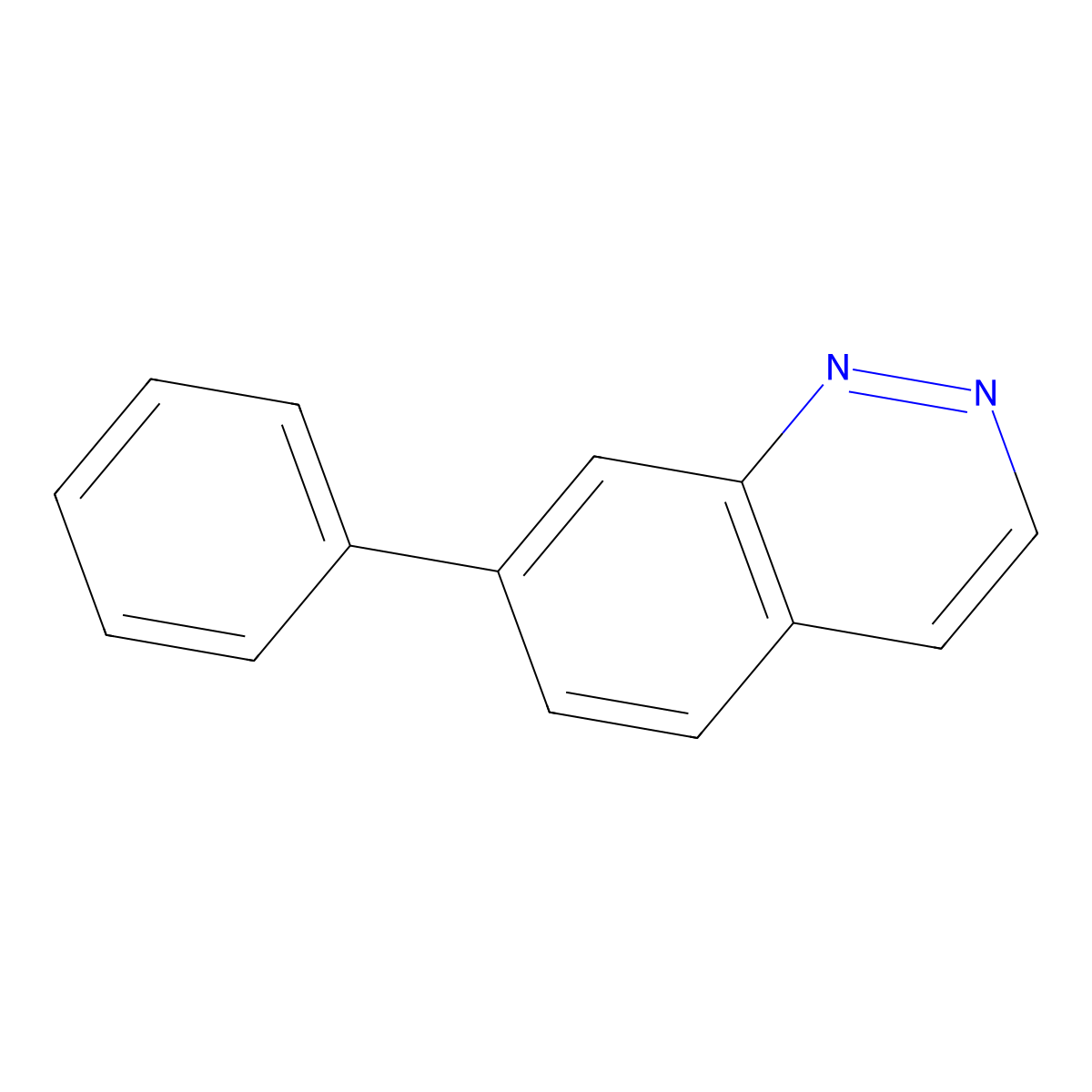 7-Phenylcinnoline molecular structure, CAS 106652-56-6