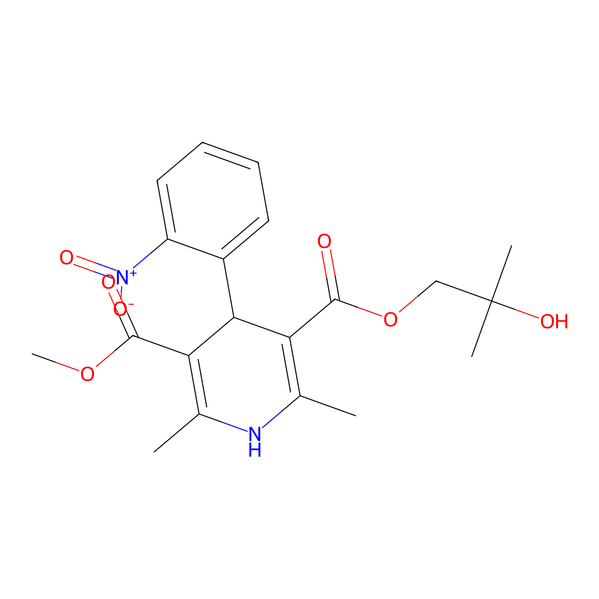 4-Hydroxy Nisoldipine molecular structure, CAS 106685-70-5