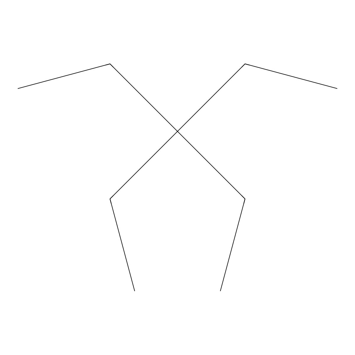 3,3-Diethylpentane molecular structure, CAS 1067-20-5