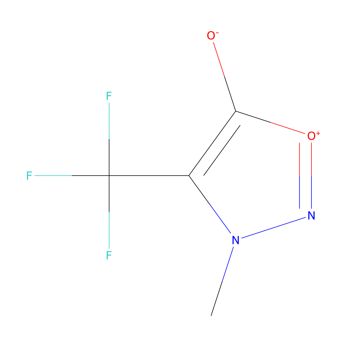 3-Methyl-4-(trifluoromethyl)-sydnone molecular structure, CAS 1067233-79-7