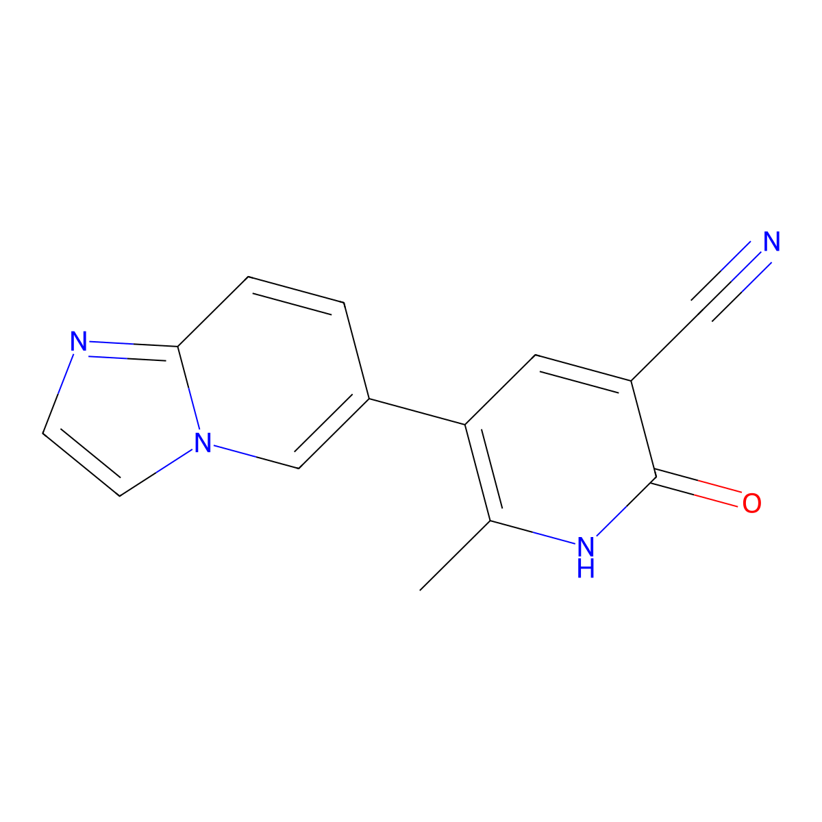 Olprinone molecular structure, CAS 106730-54-5