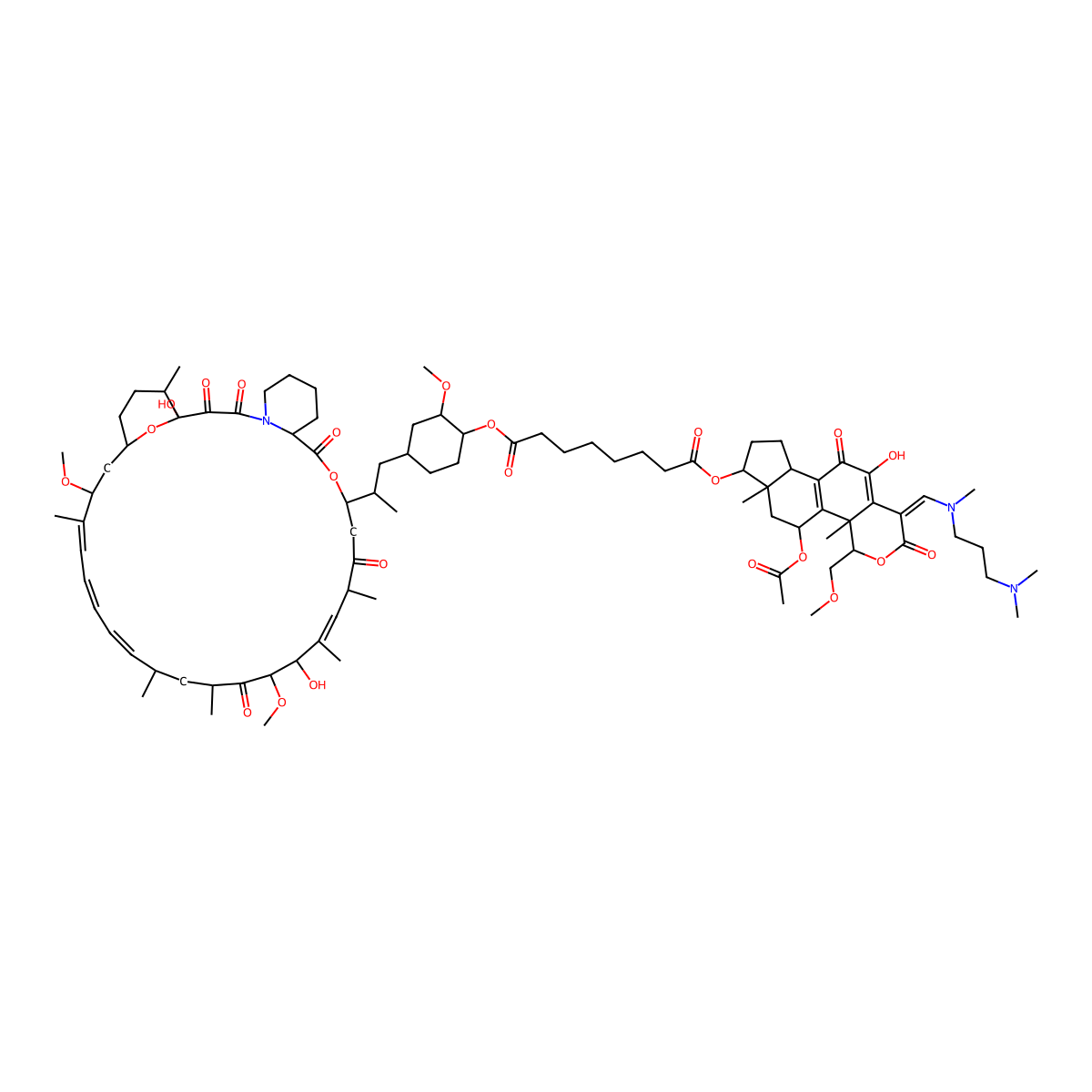 Wortmannin-Rapamycin Conjugate molecular structure, CAS 1067892-47-0