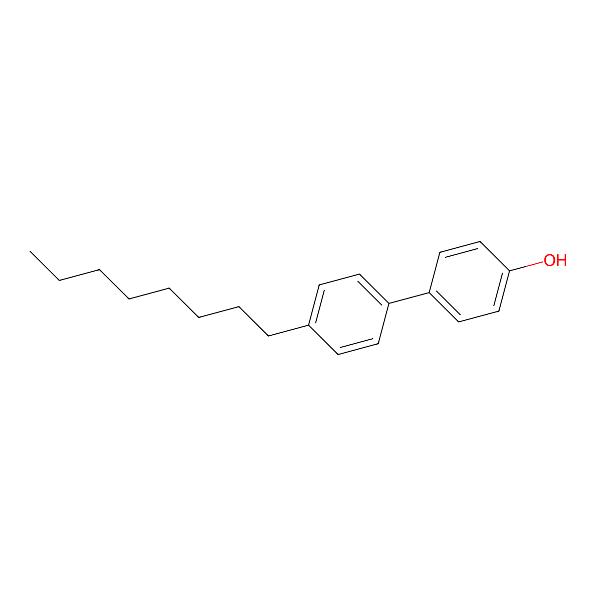 4'-Octyl-[1,1'-biphenyl]-4-ol molecular structure, CAS 106793-57-1