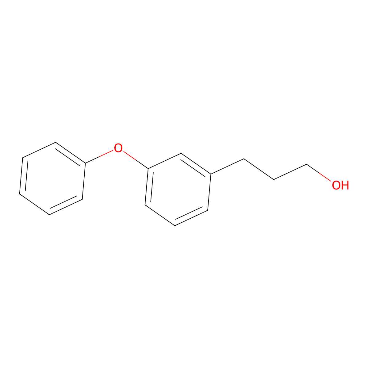 3-(3-Phenoxyphenyl)propan-1-ol molecular structure, CAS 106797-69-7