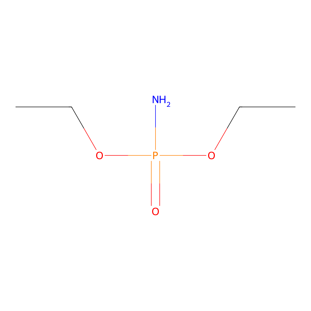Diethyl Phosphoramidate molecular structure, CAS 1068-21-9