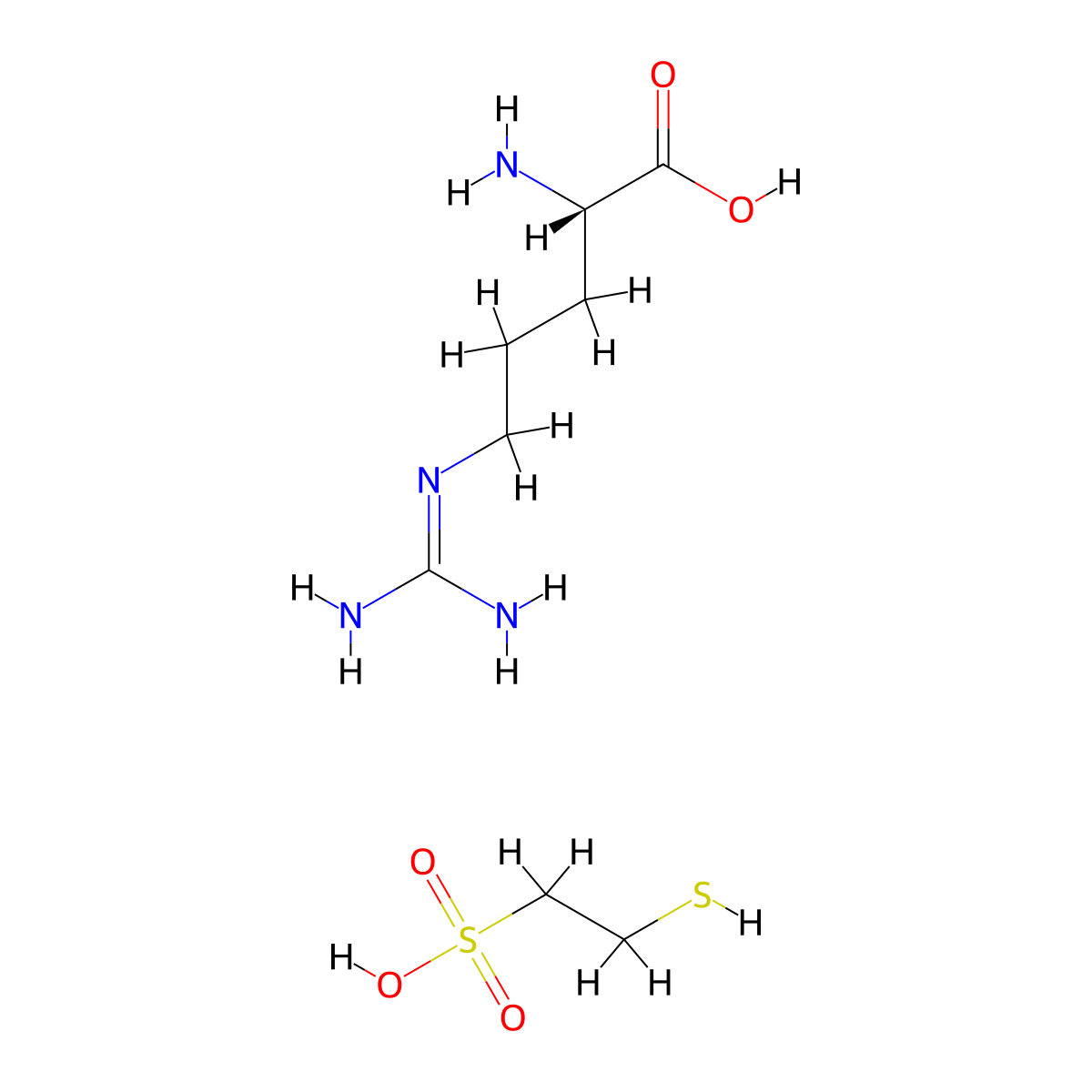 Argimesna molecular structure, CAS 106854-46-0