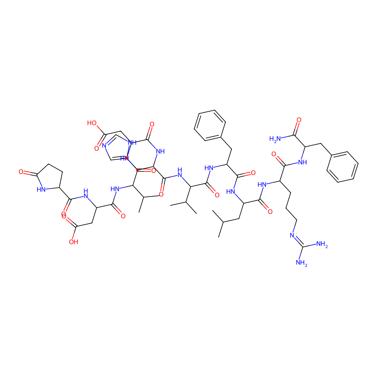 Leucomyosuppressin molecular structure, CAS 106884-19-9