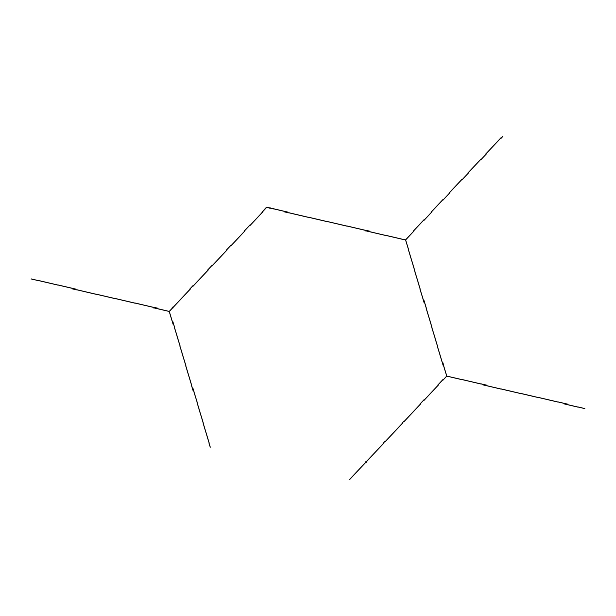 2,3,5-Trimethylhexane molecular structure, CAS 1069-53-0