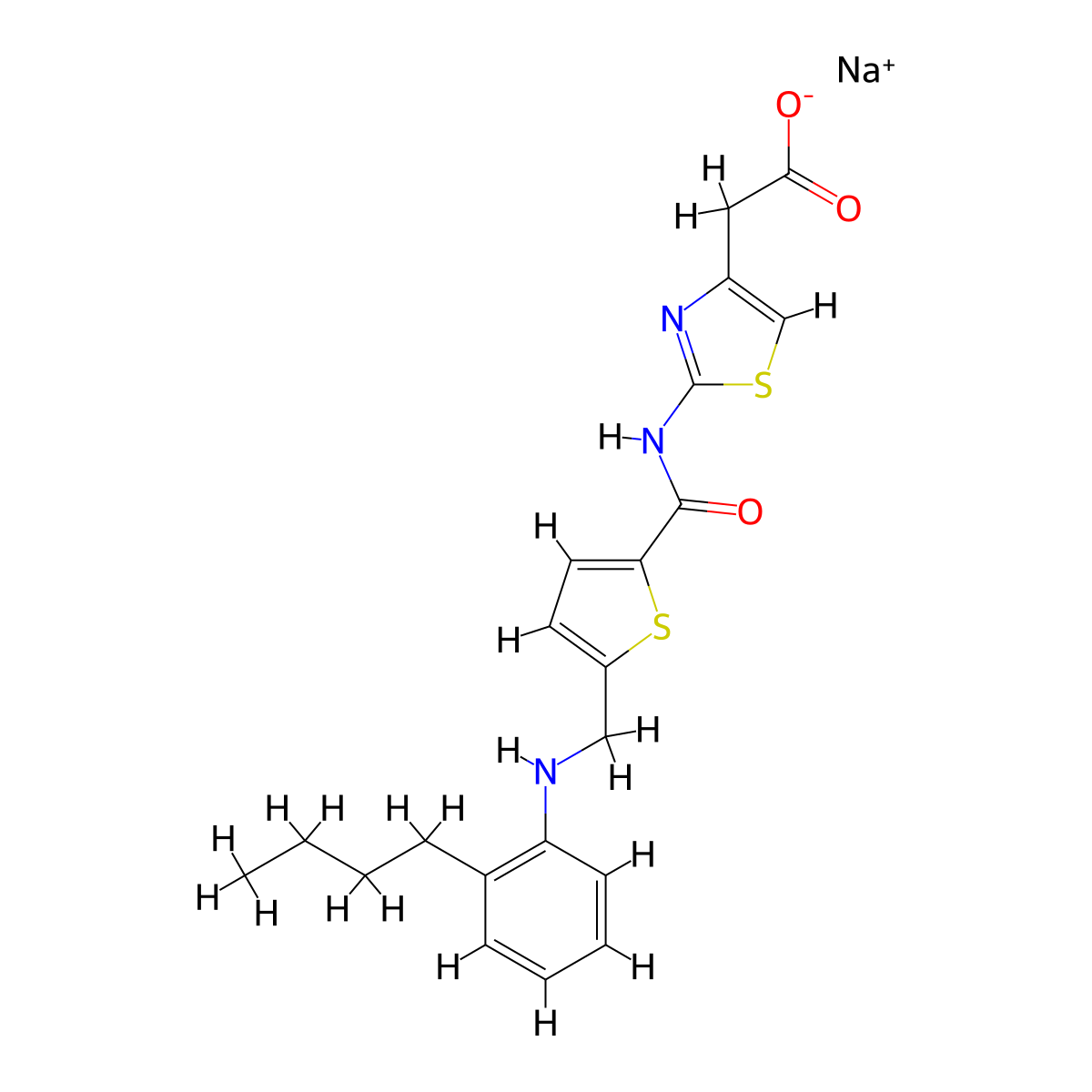 SCD1 inhibitor-1 molecular structure, CAS 1069094-65-0