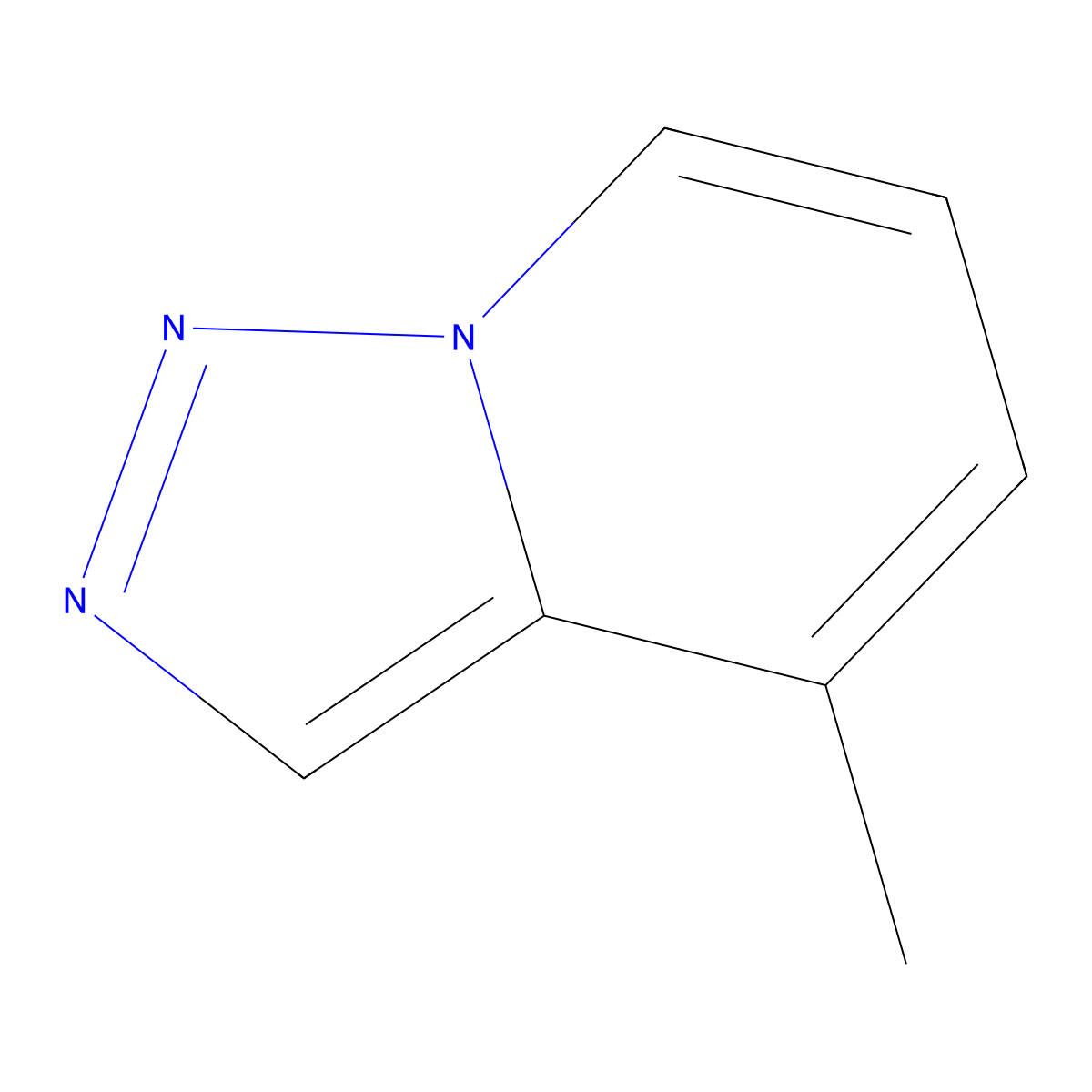 4-Methyl-[1,2,3]triazolo[1,5-a]pyridine molecular structure, CAS 106911-02-8