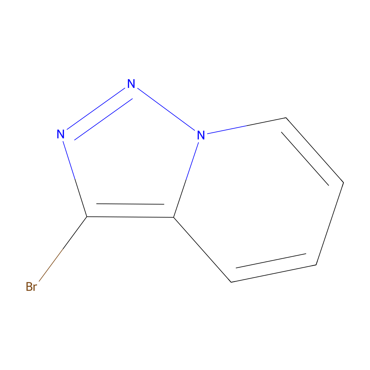 3-Bromo-[1,2,3]triazolo[1,5-a]pyridine molecular structure, CAS 106911-04-0
