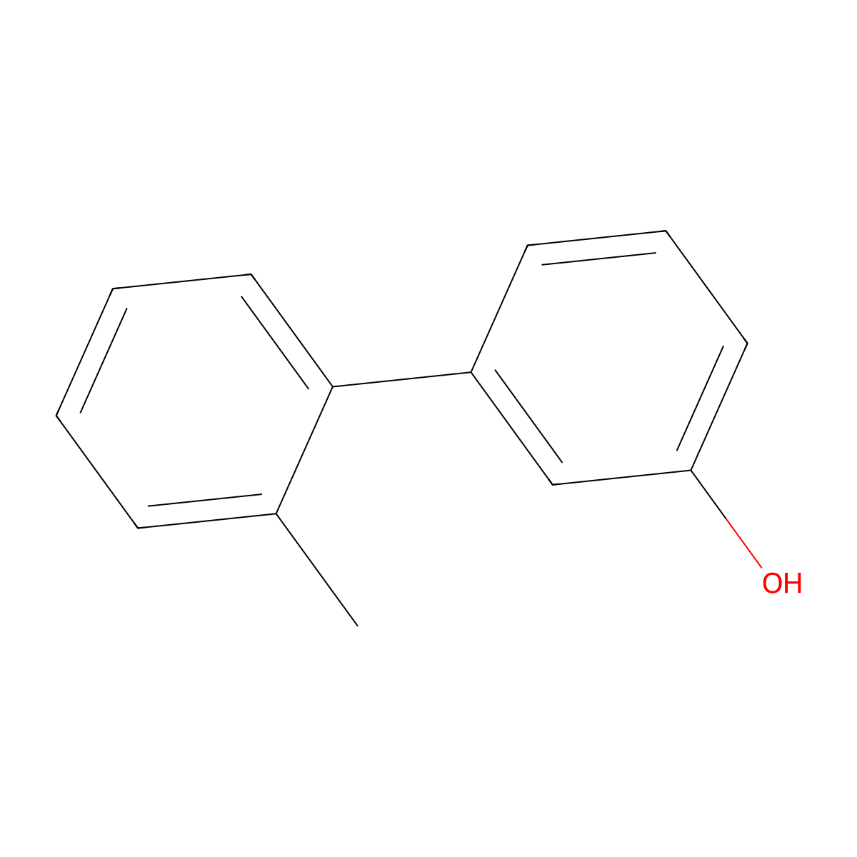 2'-Methyl[1,1'-biphenyl]-3-ol molecular structure, CAS 106912-94-1