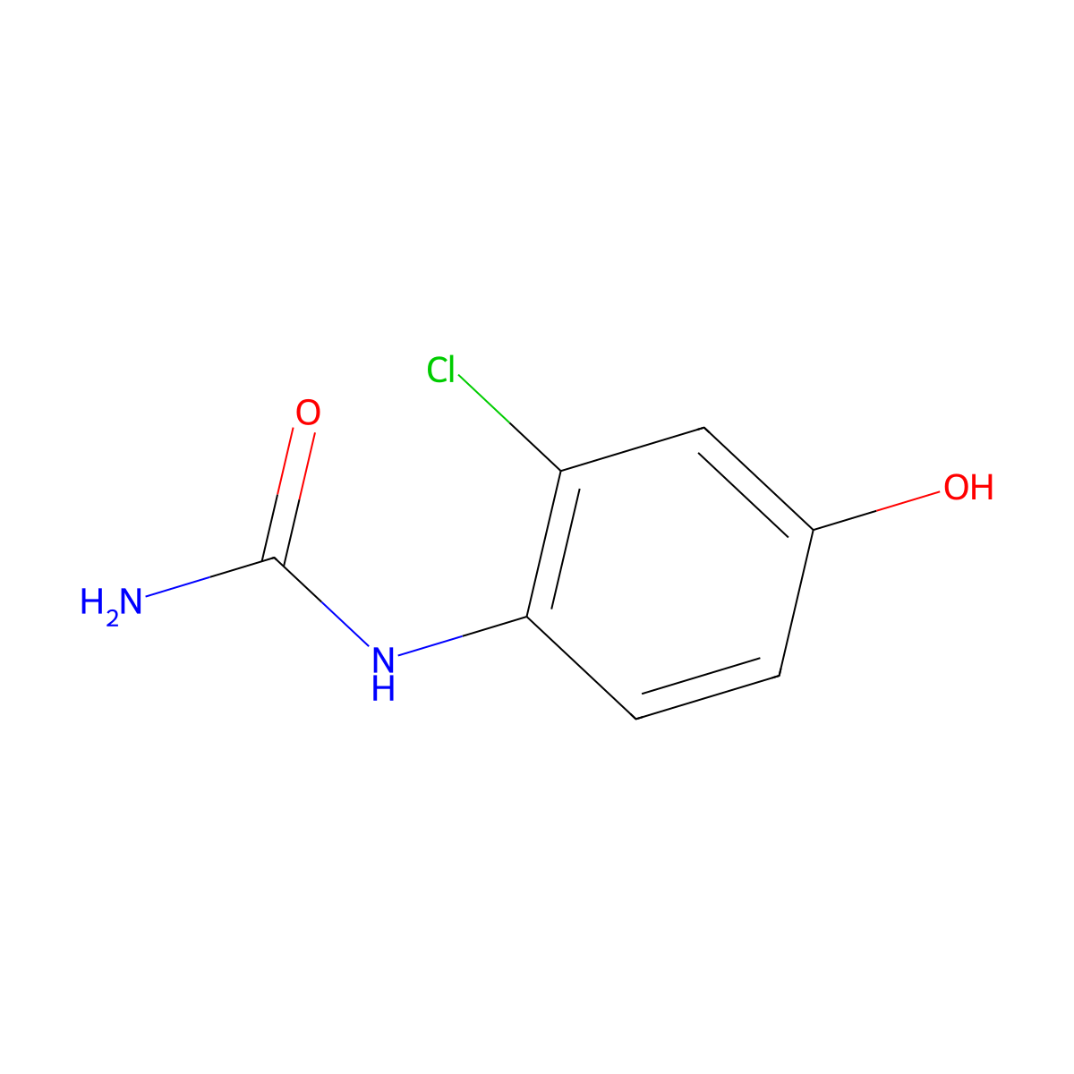 1-(2-Chloro-4-hydroxyphenyl)urea molecular structure, CAS 1069122-99-1