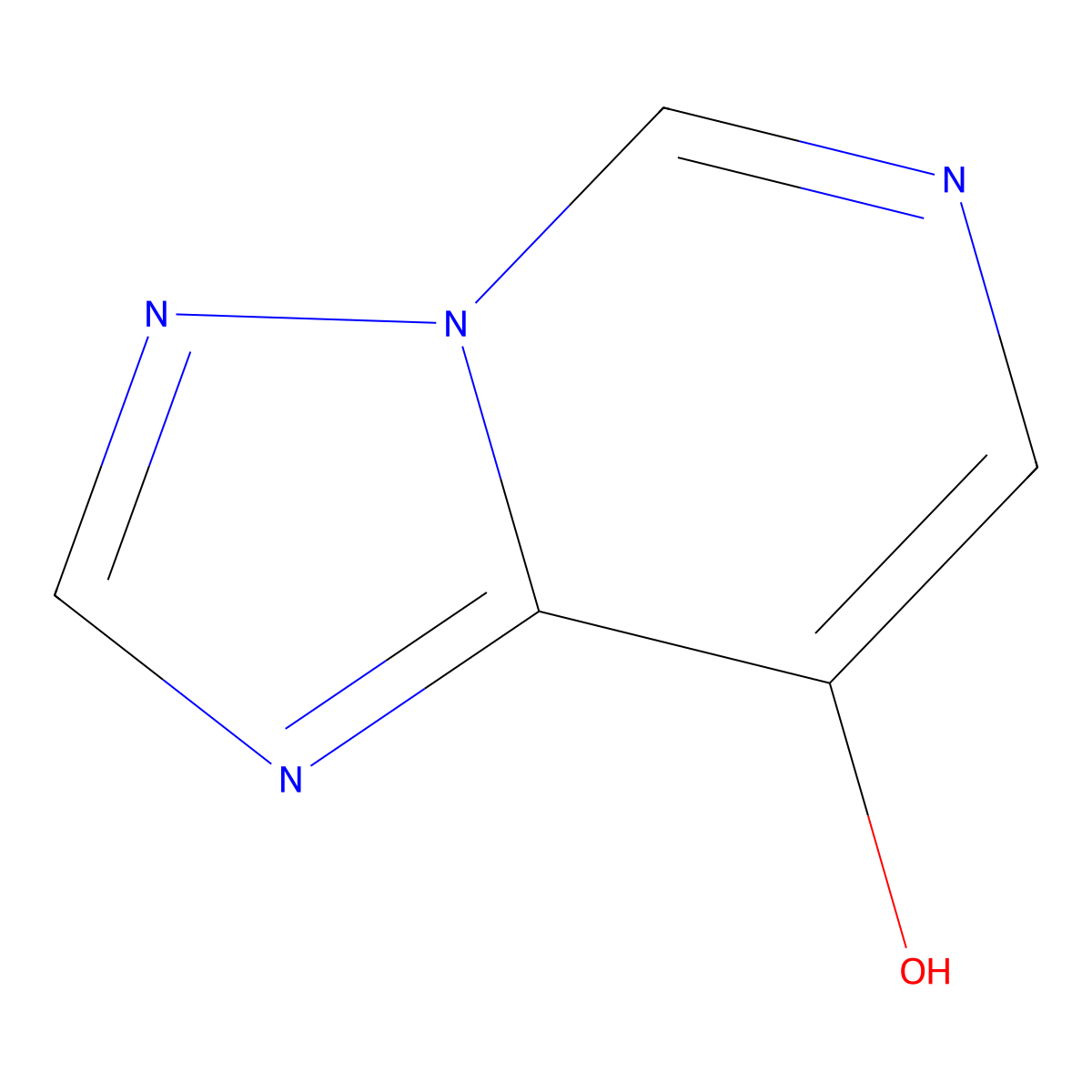 [1,2,4]Triazolo[1,5-c]pyrimidin-8-ol molecular structure, CAS 106921-59-9