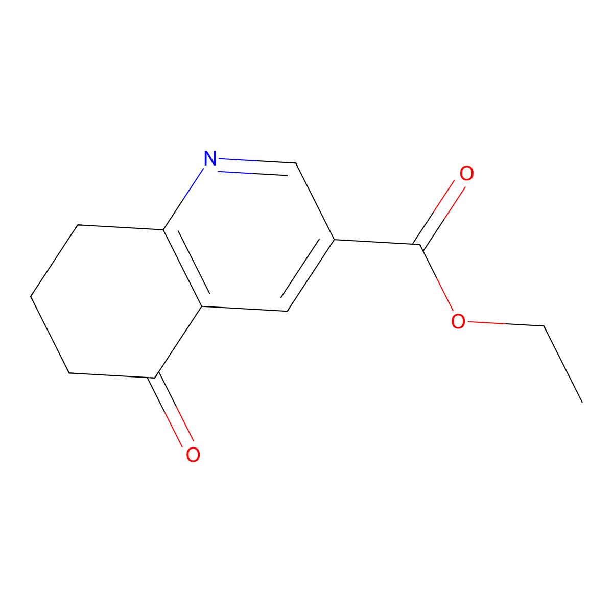 Ethyl 5-Oxo-5,6,7,8-tetrahydroquinoline-3-carboxylate molecular structure, CAS 106960-78-5