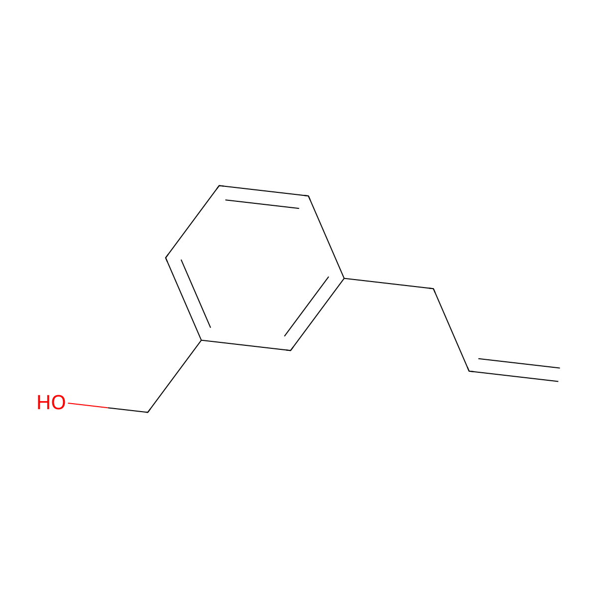[3-(Prop-2-en-1-yl)phenyl]methanol molecular structure, CAS 106965-54-2