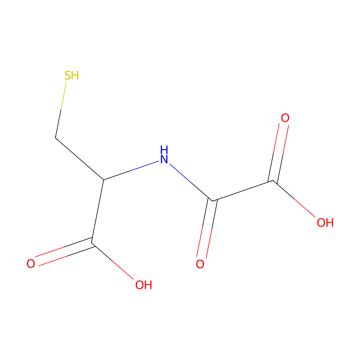 N-Oxalylcysteine molecular structure, CAS 106984-15-0