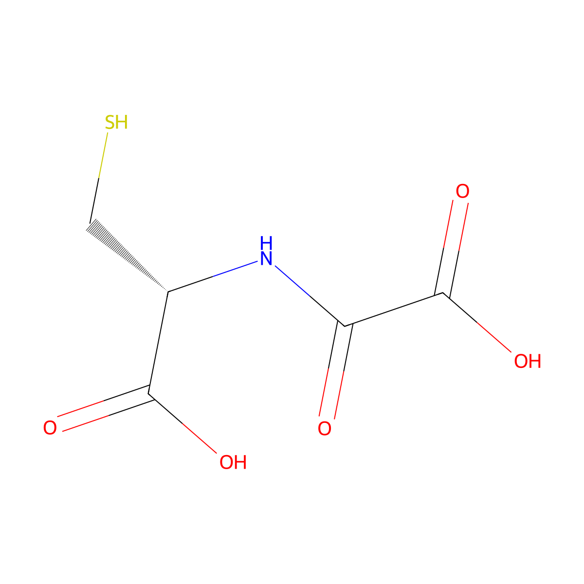 N-Oxalylcysteine molecular structure, CAS 106984-15-0