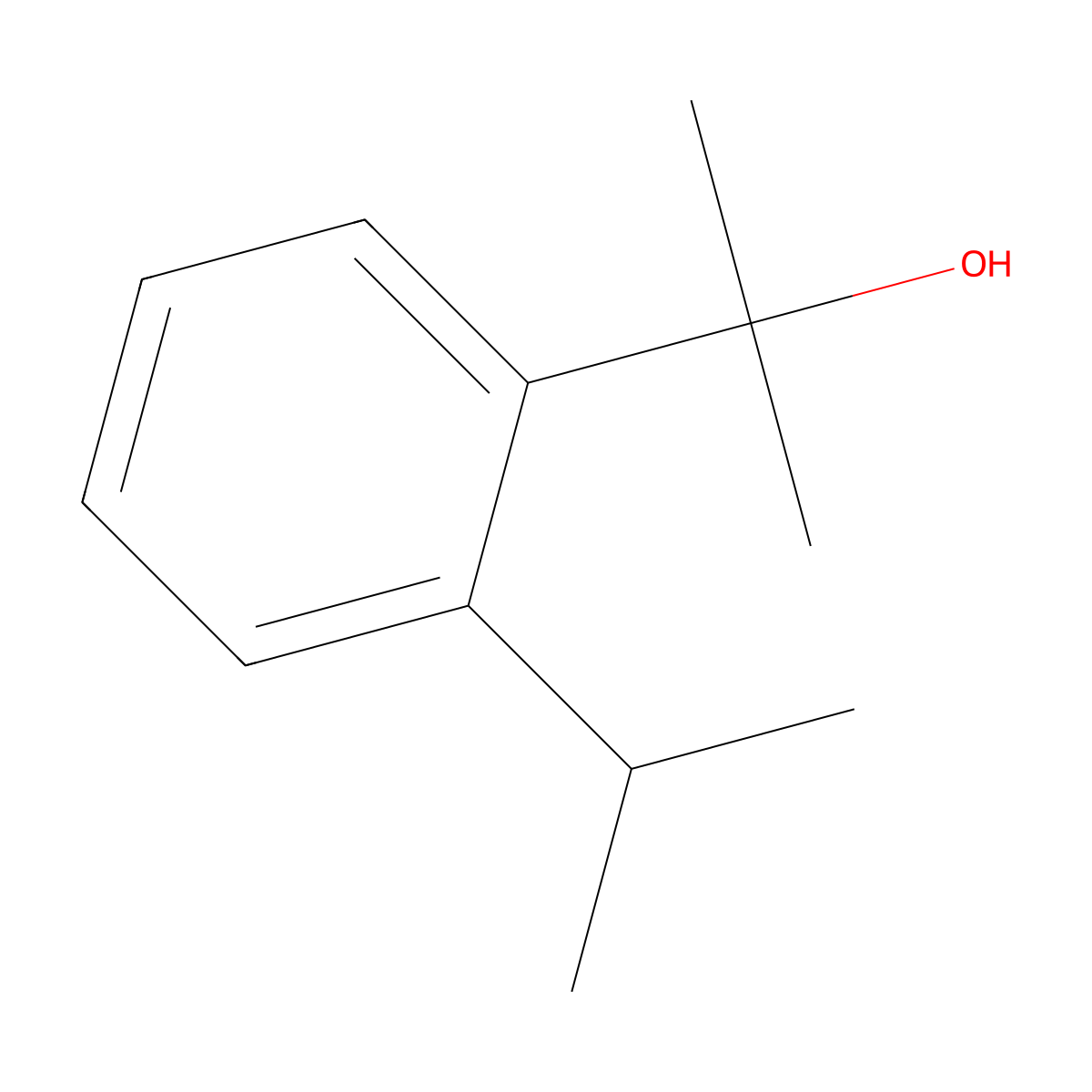 2-(2-iso-Propylphenyl)-2-propanol molecular structure, CAS 106989-32-6