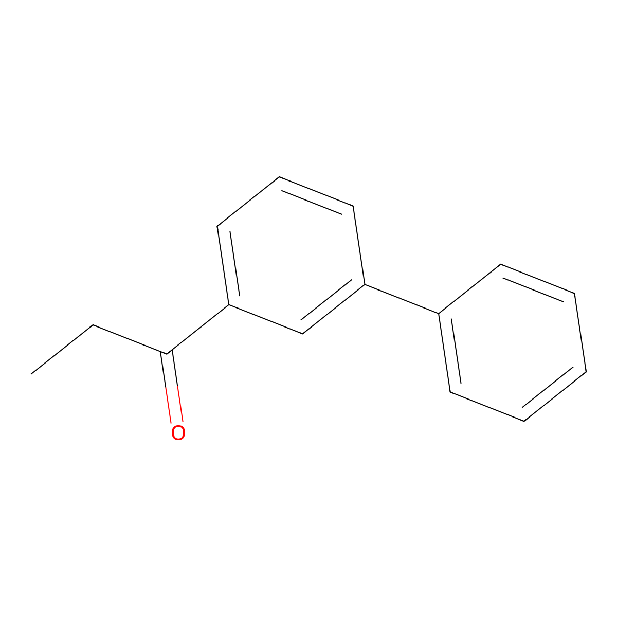 1-[1,1'-Biphenyl]-3-yl-1-propanone molecular structure, CAS 107075-99-0