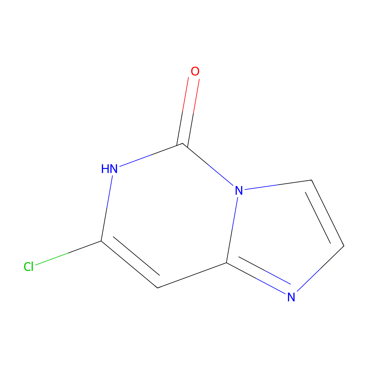 7-Chloroimidazo[1,2-c]pyrimidin-5-ol molecular structure, CAS 1070972-32-5