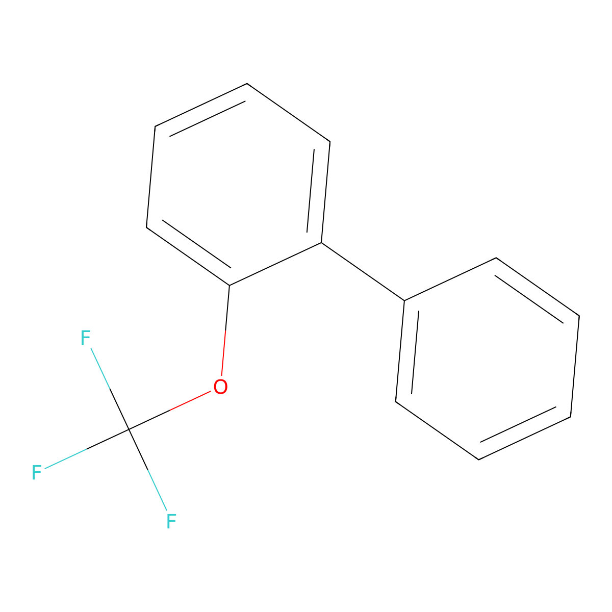 2-(Trifluoromethoxy)biphenyl molecular structure, CAS 1070977-88-6