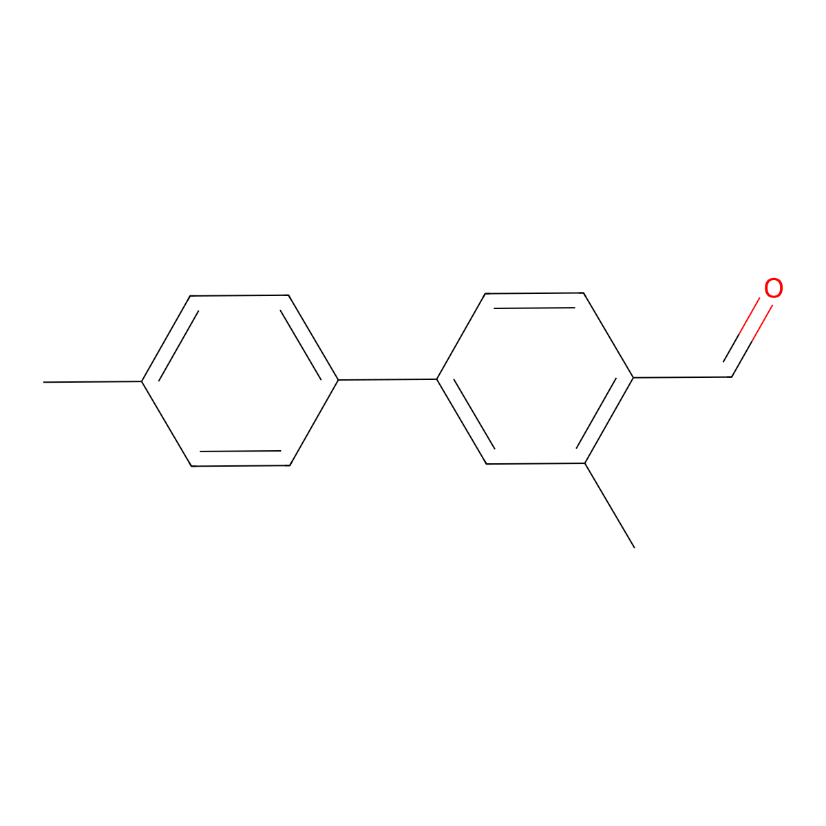 3,4'-Dimethyl[1,1'-biphenyl]-4-carboxaldehyde molecular structure, CAS 1071011-05-6