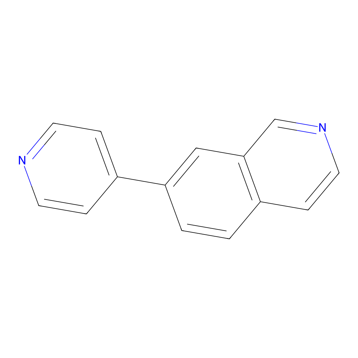 7-Pyridin-4-yl-isoquinoline molecular structure, CAS 1071017-99-6