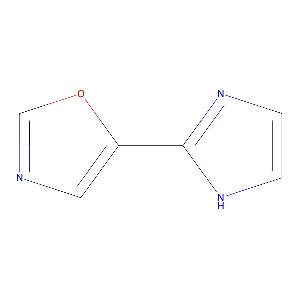 5-(1H-Imidazol-2-yl)oxazole molecular structure, CAS 1071061-98-7