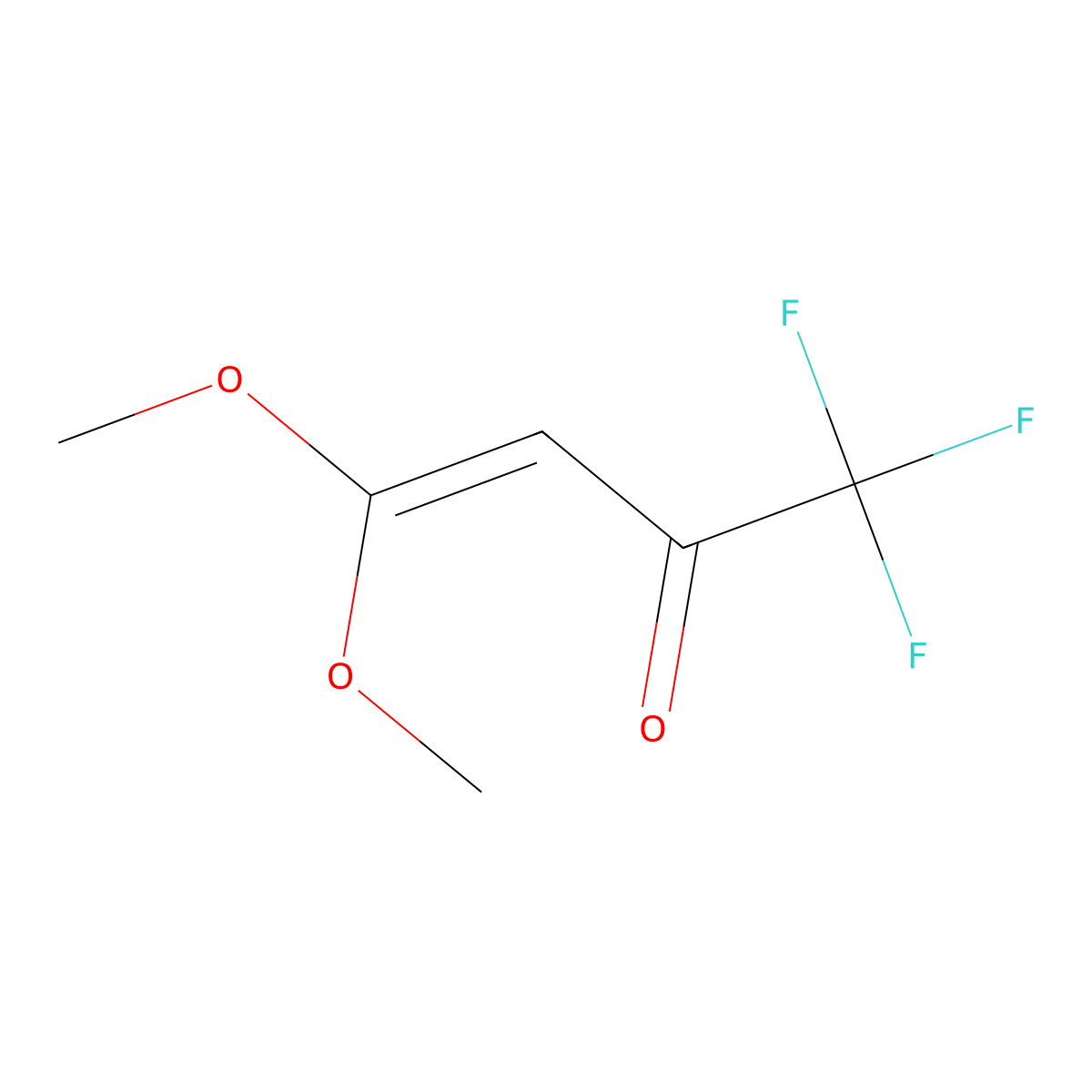 1,1,1-Trifluoro-4,4-dimethoxy-but-3-en-2-one molecular structure, CAS 1071146-39-8