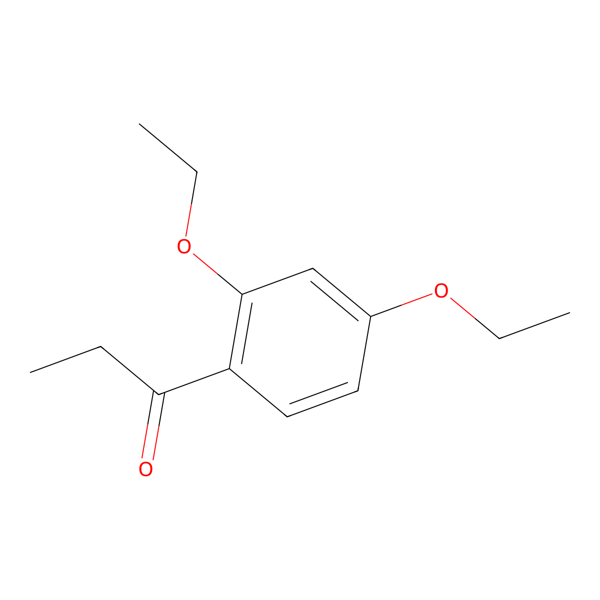 1-(2,4-Diethoxyphenyl)propan-1-one molecular structure, CAS 1071293-34-9