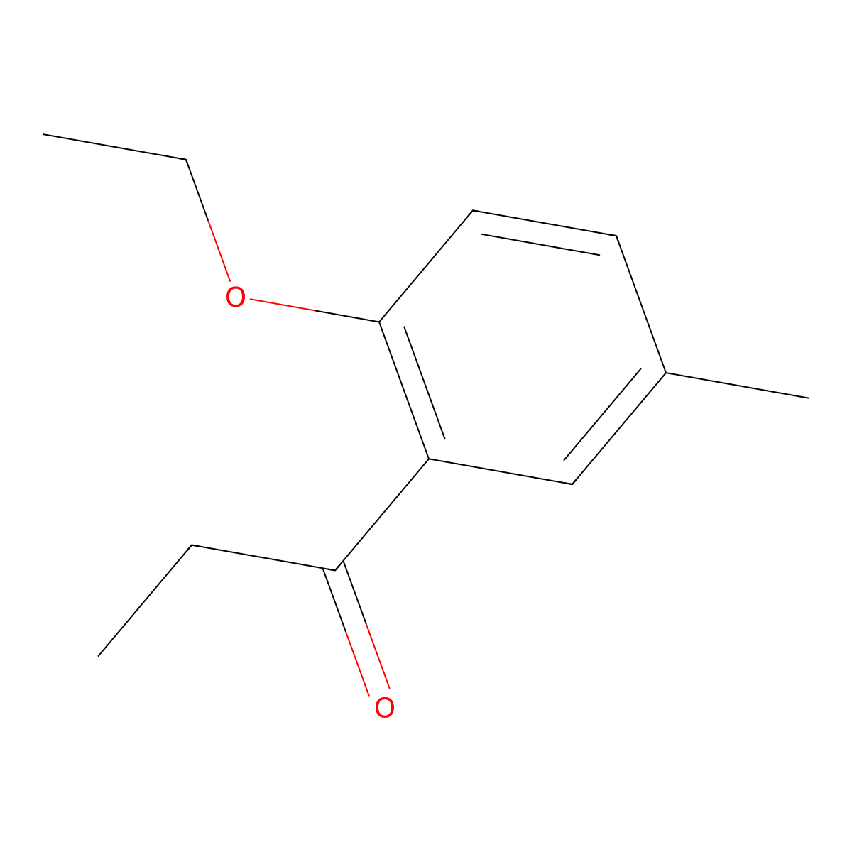 1-(2-Ethoxy-5-methylphenyl)propan-1-one molecular structure, CAS 1071378-07-8