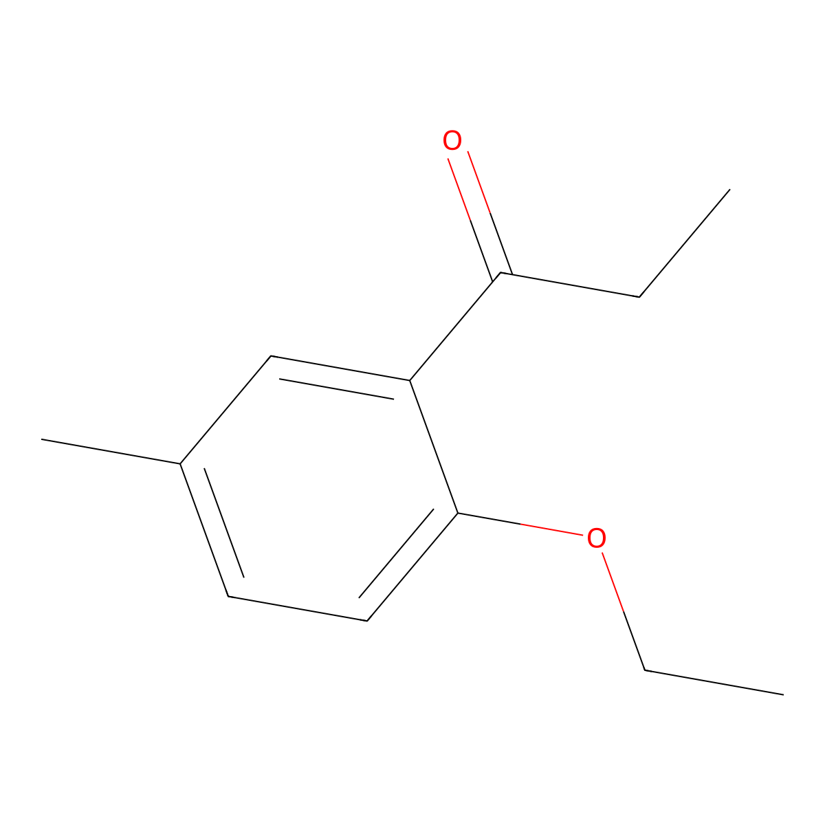 1-(2-Ethoxy-5-methylphenyl)propan-1-one molecular structure, CAS 1071378-07-8