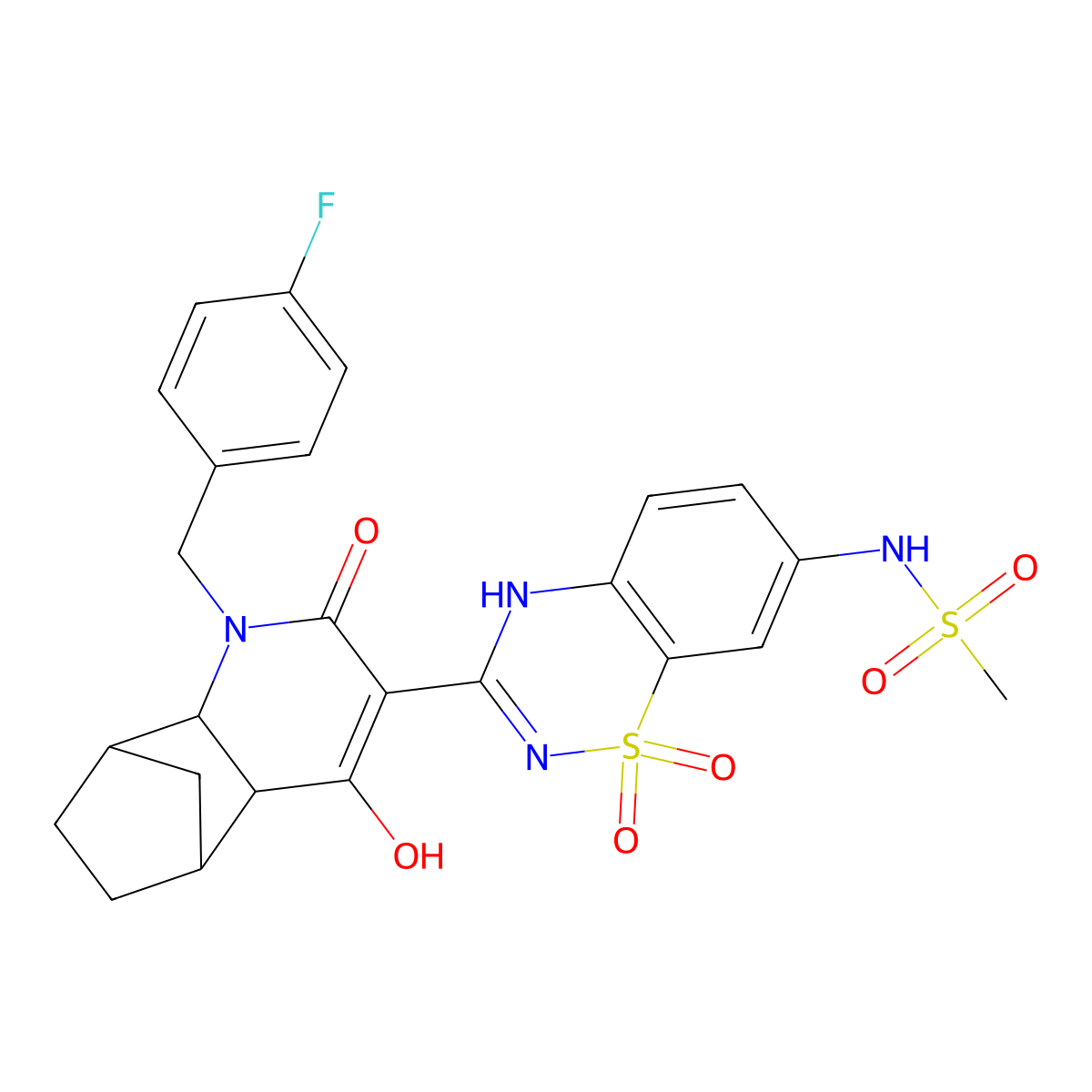 Setrobuvir molecular structure, CAS 1071517-39-9