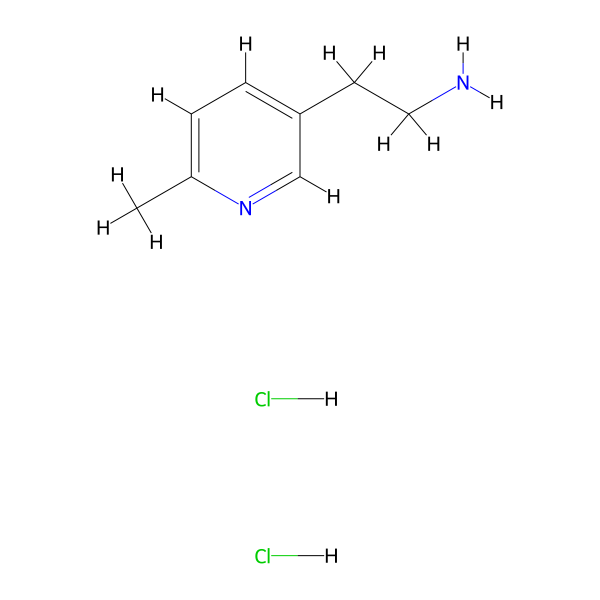 2-(6-Methylpyridin-3-YL)ethan-1-amine dihydrochloride molecular structure, CAS 1071625-51-8