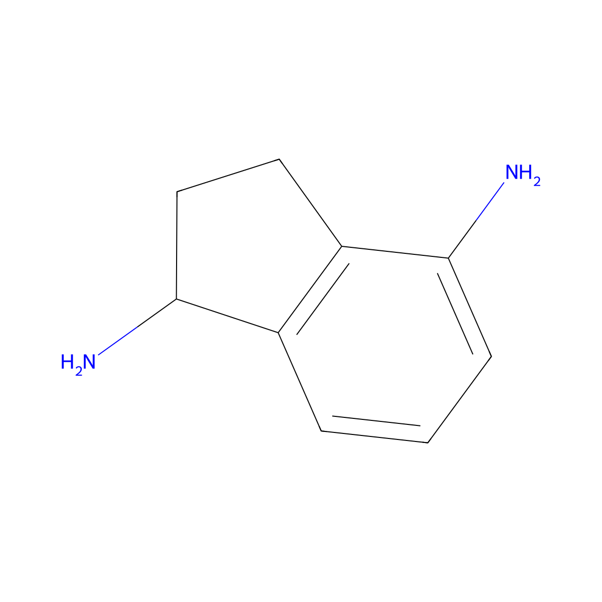 Indan-1,4-diamine molecular structure, CAS 1071727-76-8