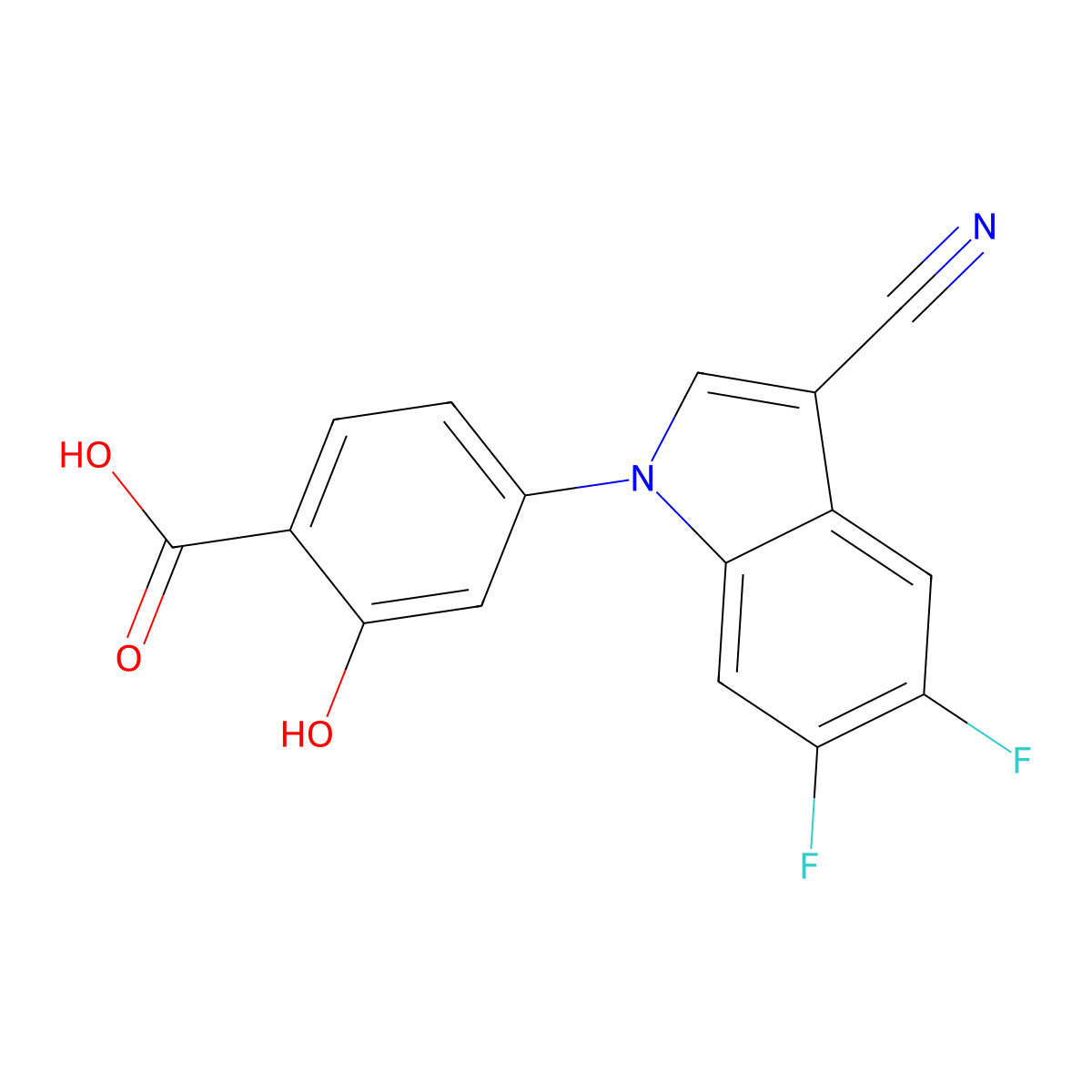 Xanthine oxidase-IN-1 molecular structure, CAS 1071970-13-2