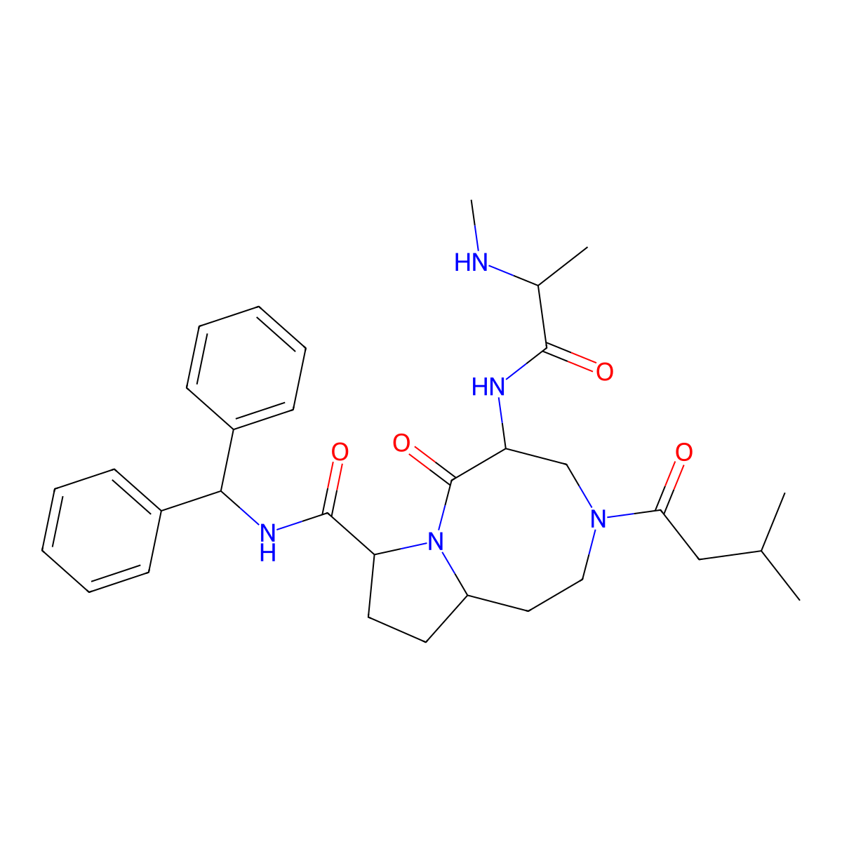 Xevinapant molecular structure, CAS 1071992-99-8