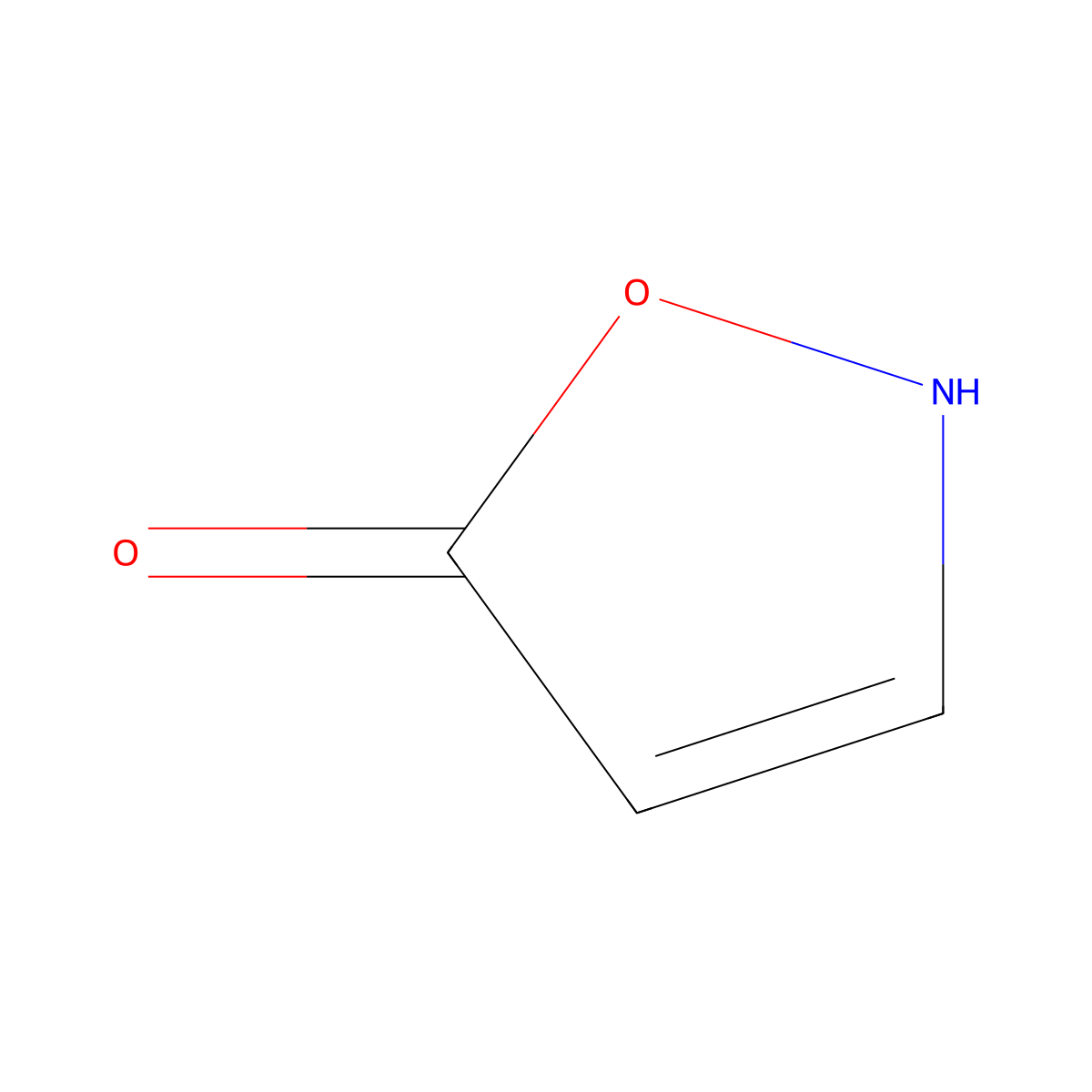 5(2H)-Isoxazolone molecular structure, CAS 1072-48-6