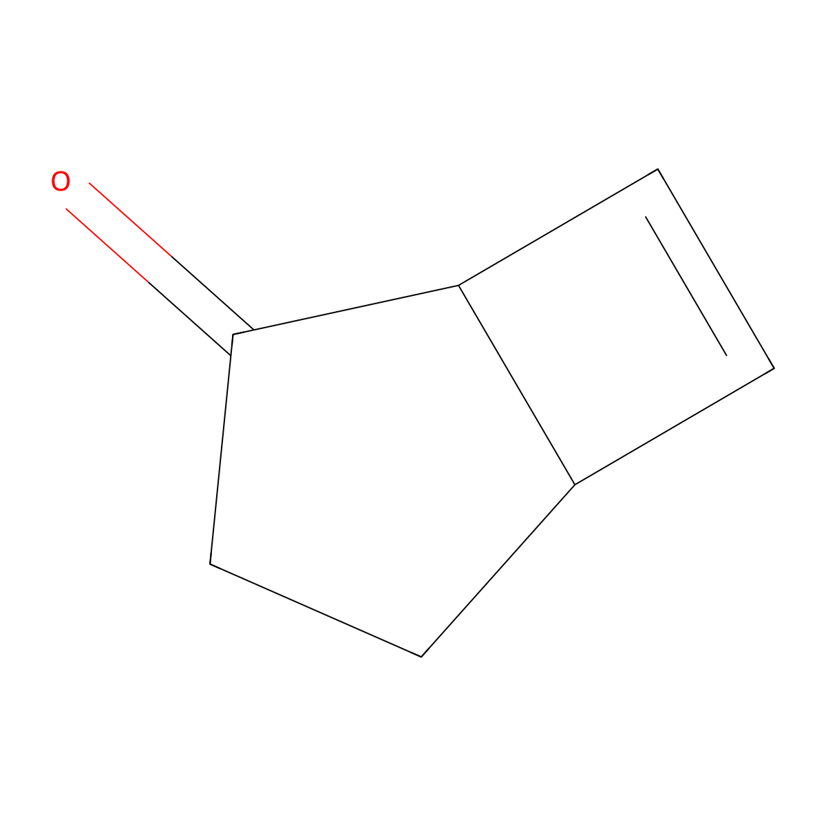 Bicyclo[3.2.0]hept-6-en-2-one molecular structure, CAS 1072-77-1