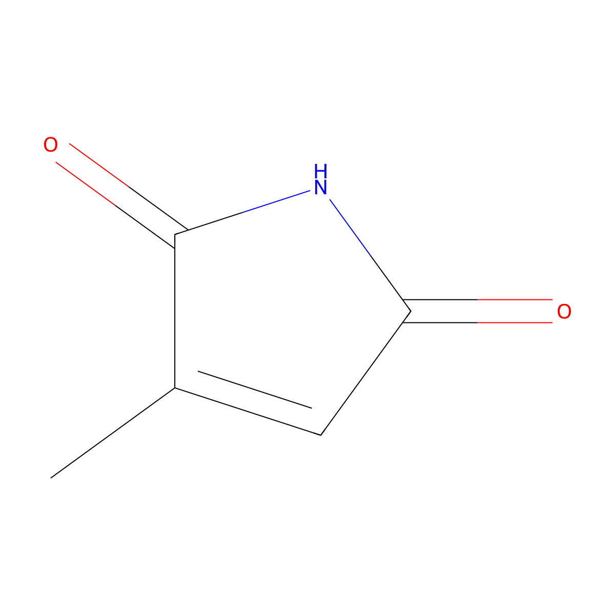 Citraconimide molecular structure, CAS 1072-87-3