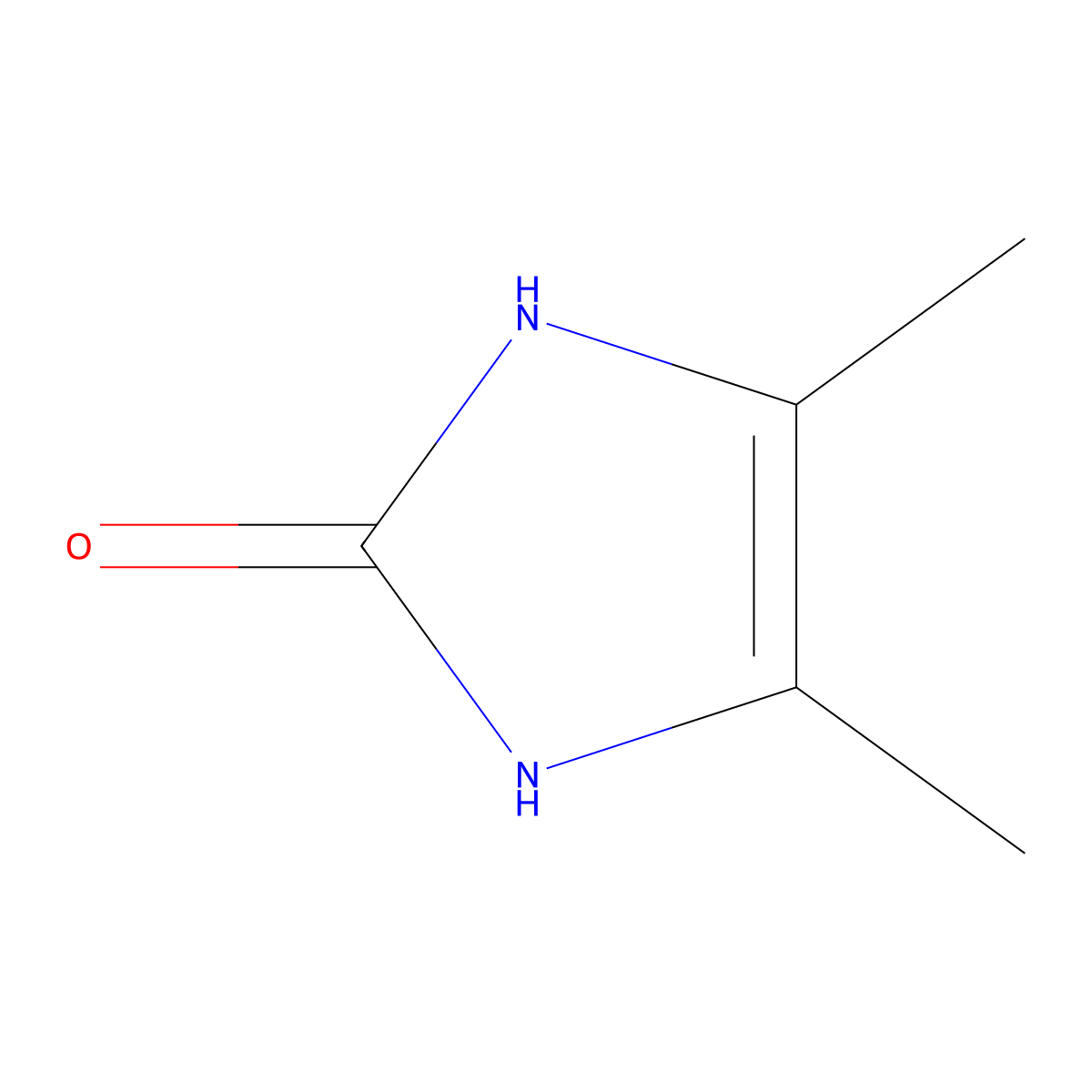 4,5-dimethyl-2,3-dihydro-1H-imidazol-2-one molecular structure, CAS 1072-89-5