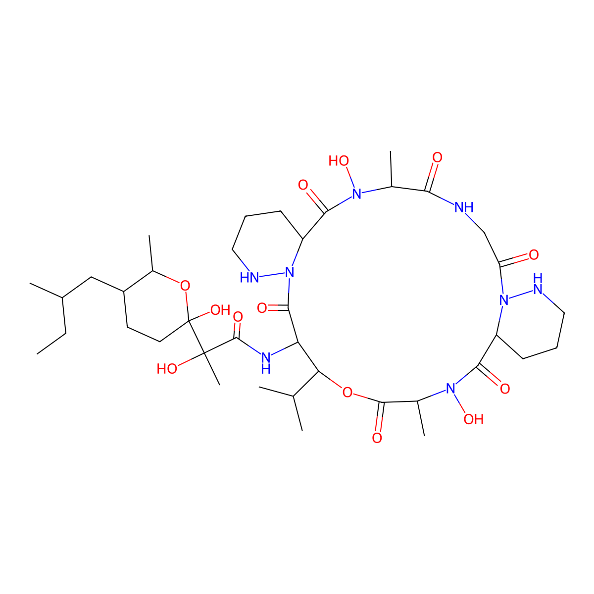 PD 124966 molecular structure, CAS 107231-21-0