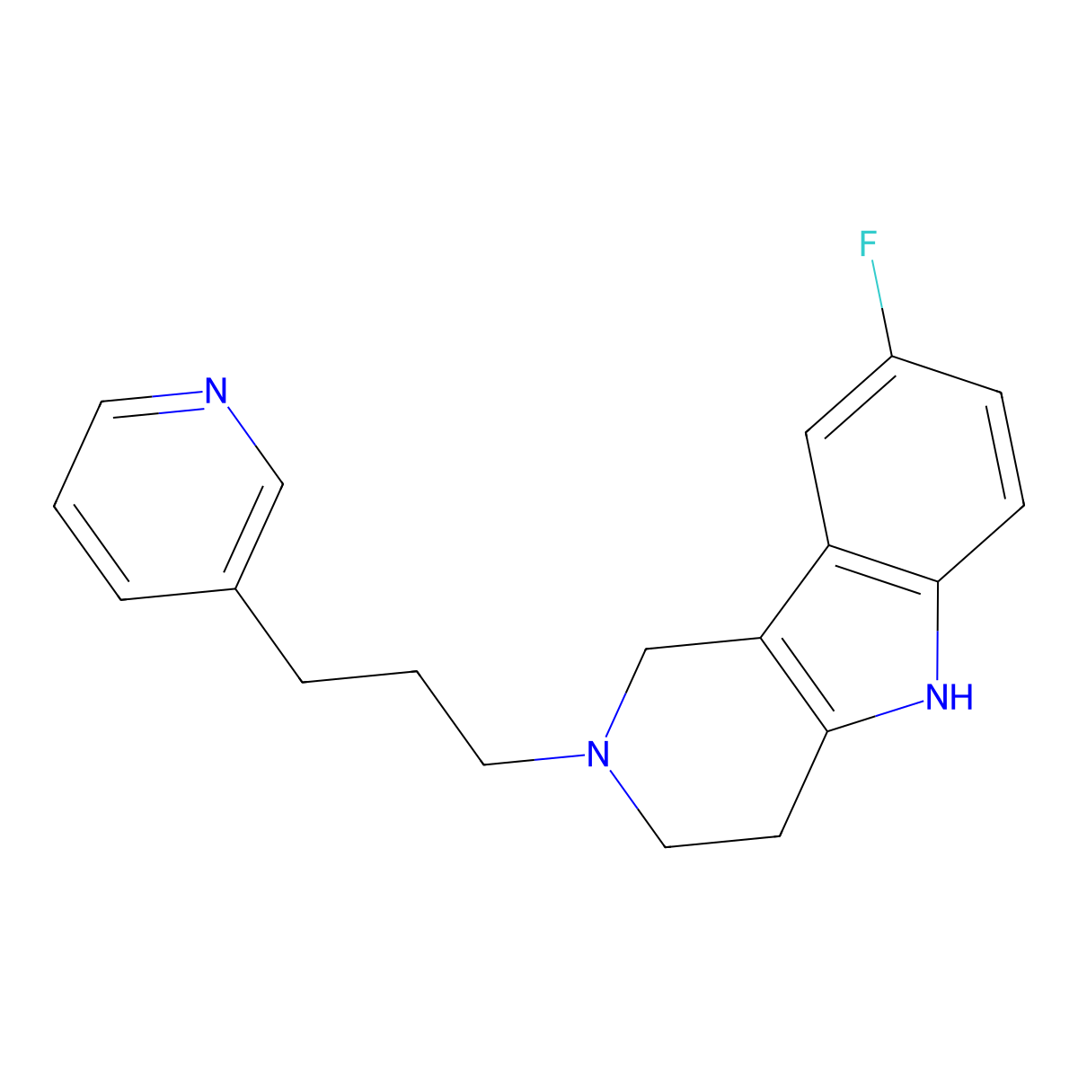 Gevotroline molecular structure, CAS 107266-06-8