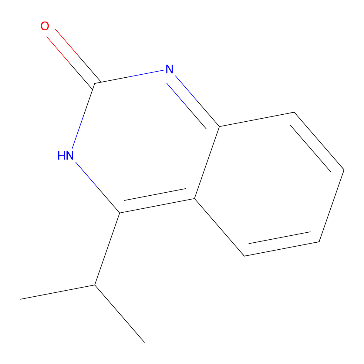 4-(Propan-2-yl)-1,2-dihydroquinazolin-2-one molecular structure, CAS 107289-03-2