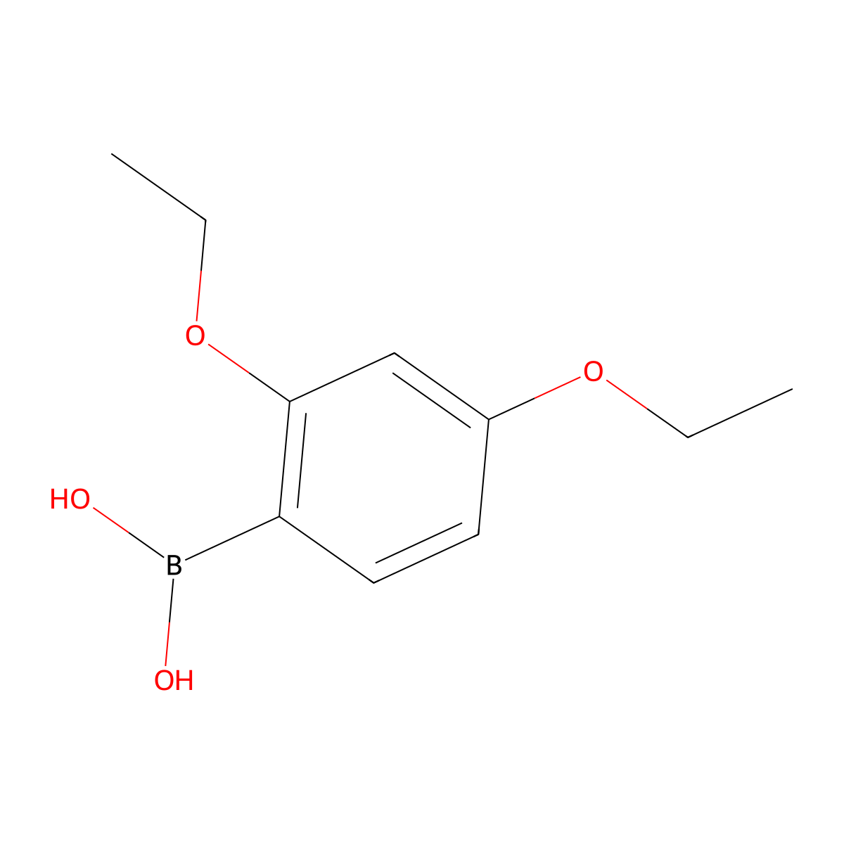 (2,4-Diethoxyphenyl)boronic acid molecular structure, CAS 1072952-01-2
