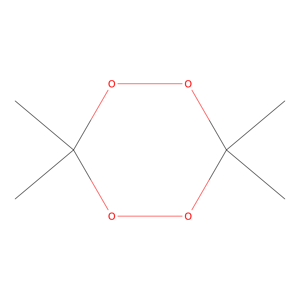 Tetramethyl-1,2,4,5-tetraoxane molecular structure, CAS 1073-91-2