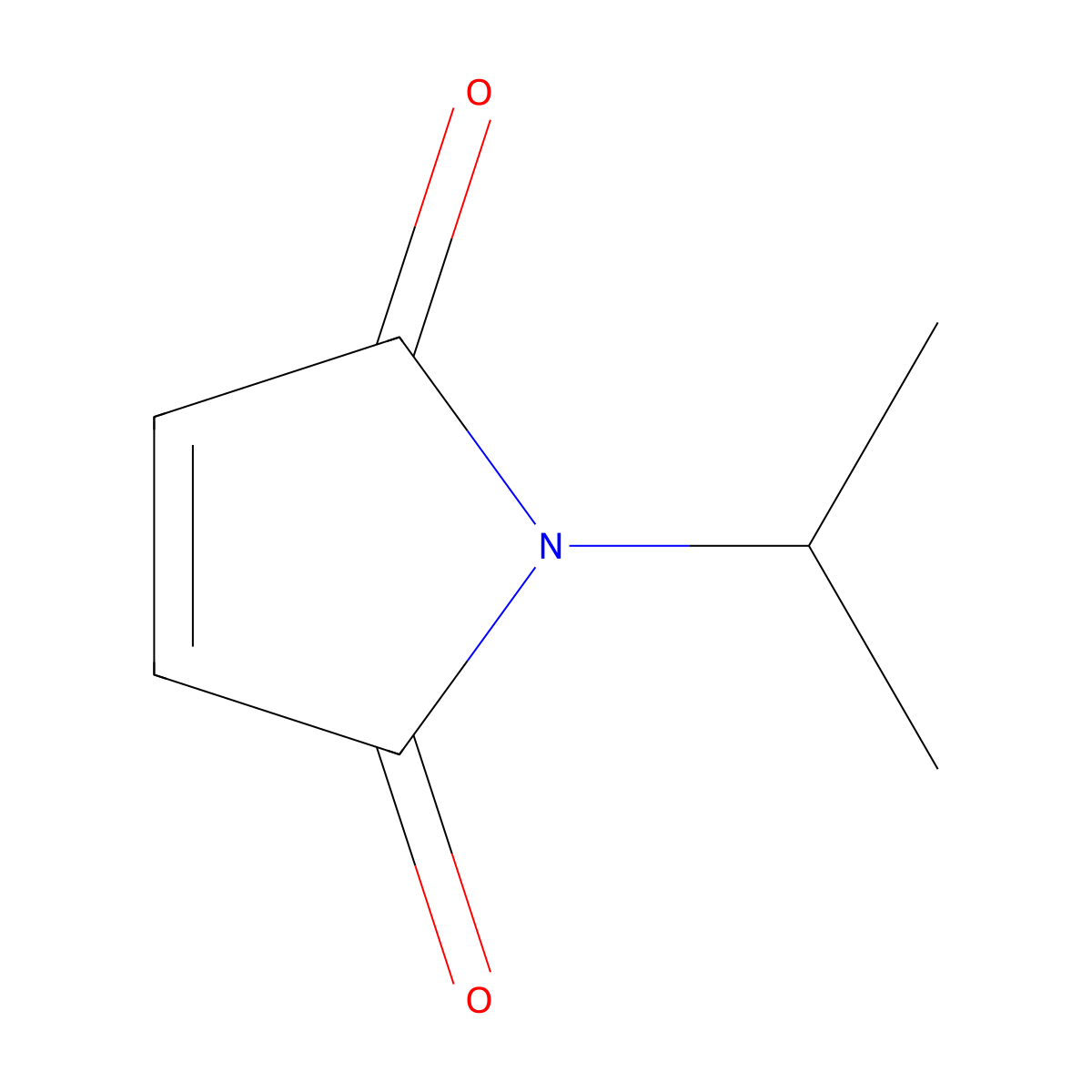 N-Isopropylmaleimide molecular structure, CAS 1073-93-4
